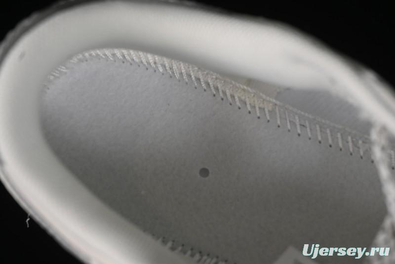 Nike SB Dunk Low Stussy Collaboration - White Grey Double Swoosh Anniversary High-End Custom Low-Top Casual Sneakers - XX2025-206