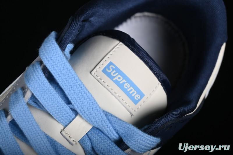 Nike SB Dunk Low Supreme Collaboration - Anniversary Edition High-End Custom Low-Top Casual Skate Shoes - CF3688-009