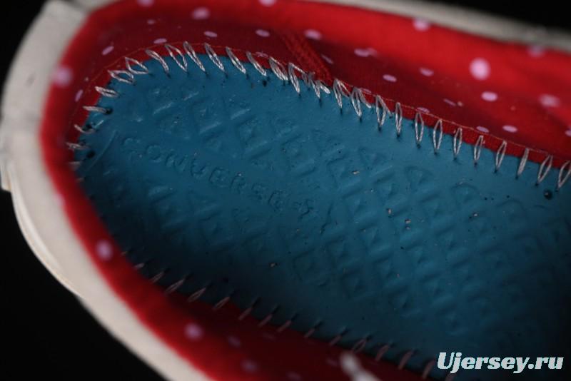 Converse One Star x Hello Kitty Low Top Casual Sneakers with Crystal Outsole and Replaceable Laces - 162937C