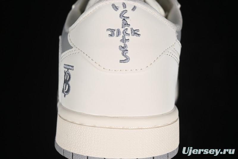 Nike Travis Scott x Fragment Design x Air Jordan 1 Low OG SP Casual Sneakers - BB6588-31