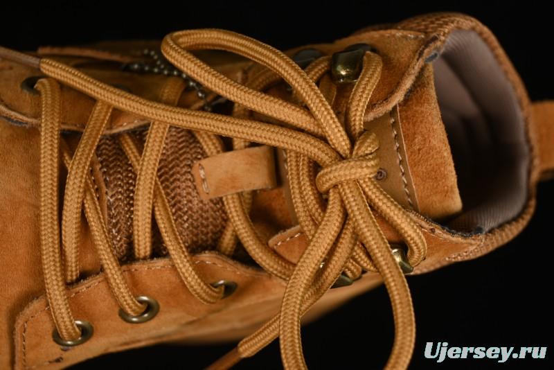 Timberland Outdoor Mid-Top Casual Yellow Boots - TB10088YELLOW