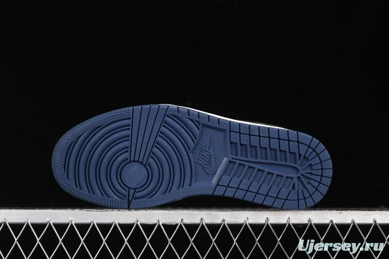 Nike Travis Scott x Fragment Design x Air Jordan 1 Low OG SP AJ1 Low Top Casual Sneakers - XY2688-110