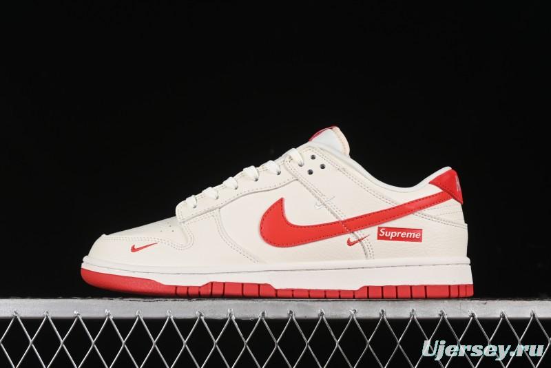 Nike SB Dunk Low Supreme Collaboration Anniversary Customized Low-Top Casual Sneakers - KK1688-031