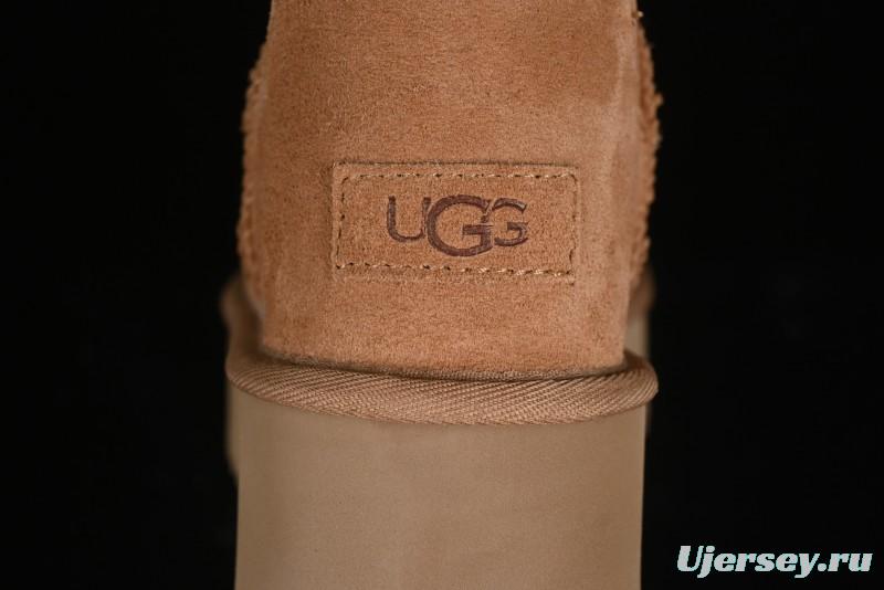UGG Mini Bailey Button II Chelsea Boots with Chunky Platform - 1158051