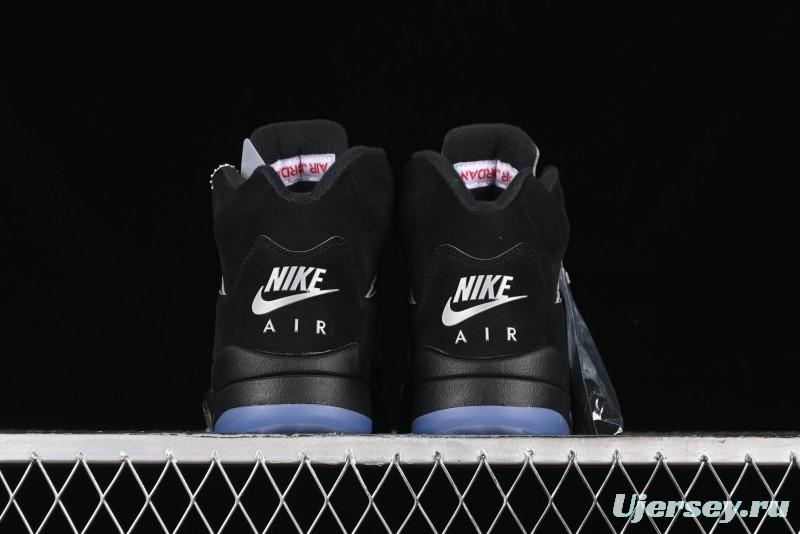 Nike Air Jordan 5 Retro Black Metallic Reimagined Basketball Shoes - HF3975-001