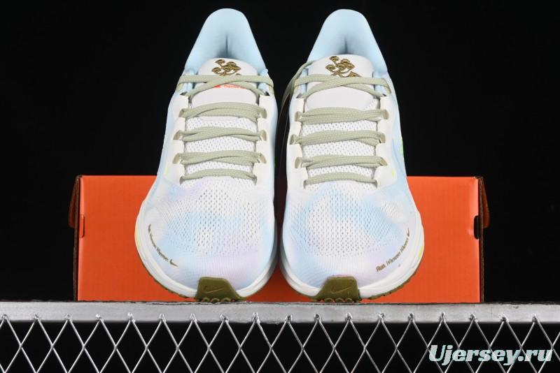 Nike Air Zoom Pegasus 41 Breathable Lightweight Running Shoes with Cushioning - HQ3465-143