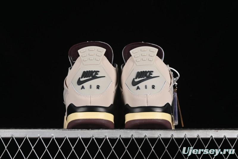 Nike A Ma Maniere x Air Jordan 4 Retro "Fossil Stone" - FZ4810-200