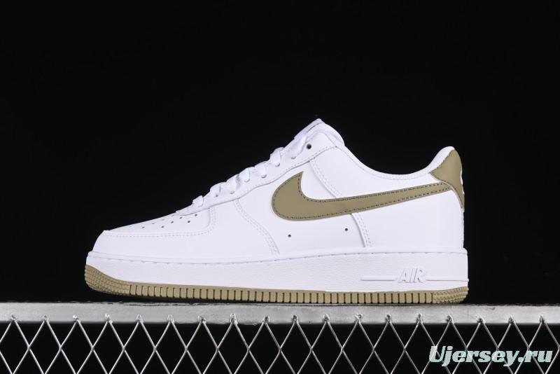 Nike Air Force 1'07 Low Casual Sneakers with Full-Length Air Cushion - FJ4146-110