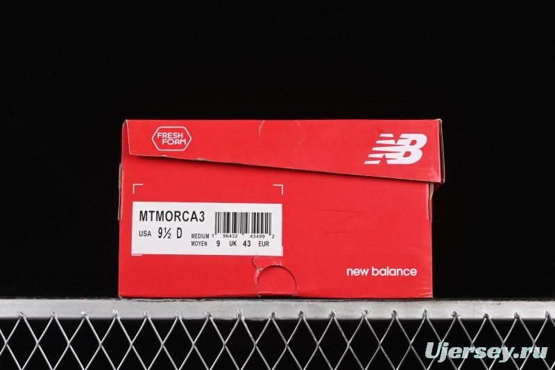 New Balance Fresh Foam X More V3TDS Low-Top Running Shoes with Durable Slip-Resistant Outsole - MTMORCA3
