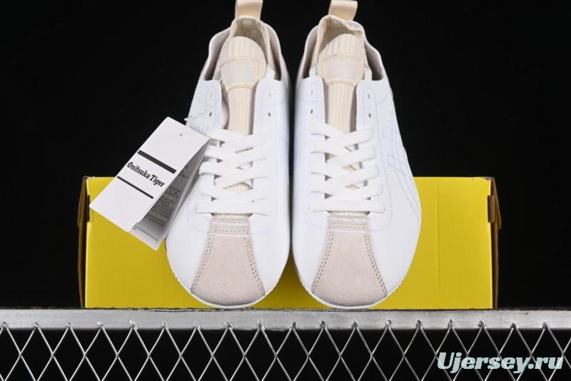 Onitsuka Tiger Sclaw Low-Top Lifestyle Casual Shoes with Comfortable Slip-Resistant Durable Design - 1183B969-101