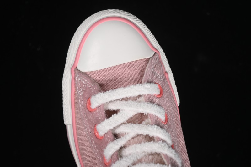 Converse Zoo Happy Pets Series High-Top Casual Sneakers with Plush Lining for Autumn Winter - A12769C