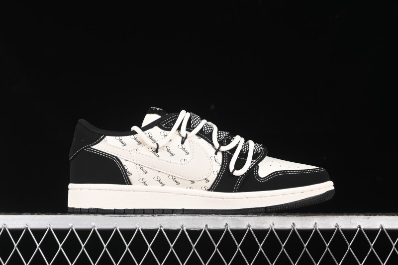 Nike Travis Scott x Fragment Design x Air Jordan 1 Low OG SP AJ1 Sneakers - SJ0086-131