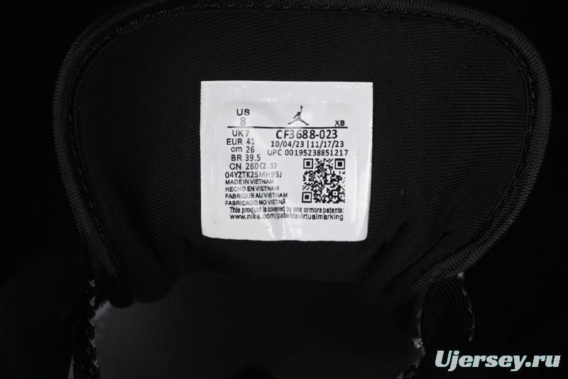 Nike Air Jordan 1 Low Stussy Collaboration - Black Sail Stitched Retro Basketball Shoes - CF3688-023