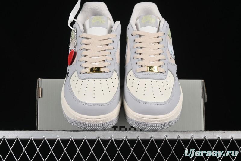 Nike Air Force 1'07 Low "Three Blade Flow" One Piece Series - Zoro's Santoryu Casual Sneakers - CJ0304-510