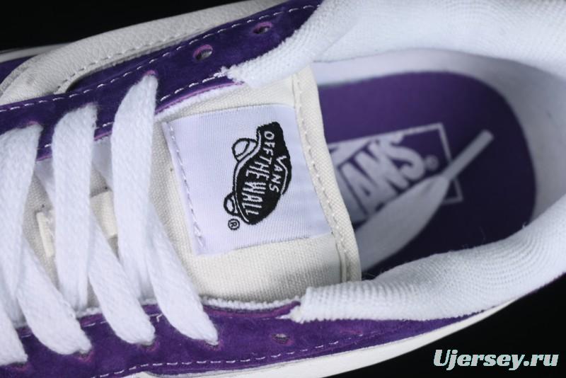 Vans Classics Knu Skool Full-Grain Leather Retro Sneakers with Chunky Silhouette - VN000CS0DRV