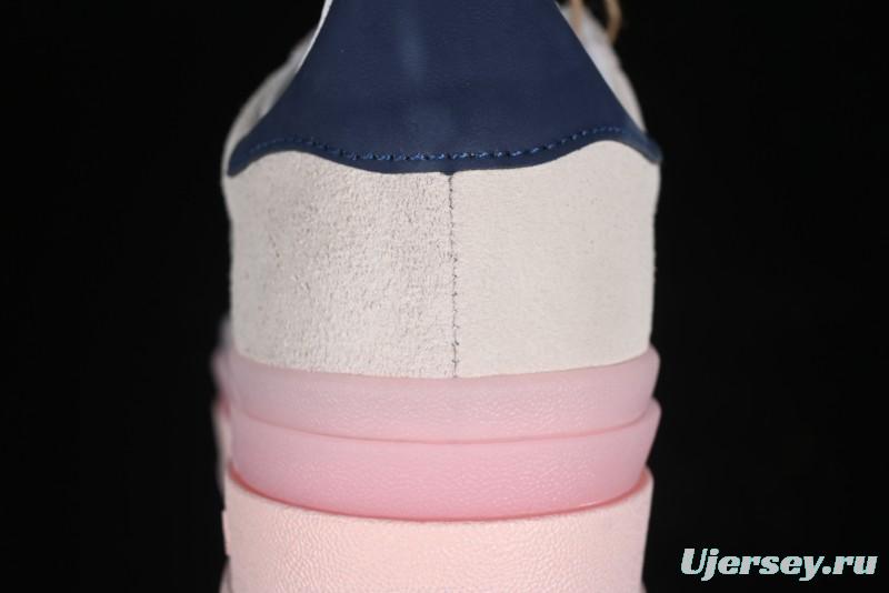 Adidas Originals Gazelle Bold IE6508 Low-Top Sneakers with Thick Sole for Casual Wear, Non-Slip and Durable - IE6508