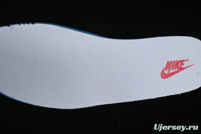 Nike Travis Scott x Fragment Design x Air Jordan 1 Low OG SP AJ1 Supreme Collaboration - Tie-Dye Blue Low-Top Casual Sneakers - CH6336-010