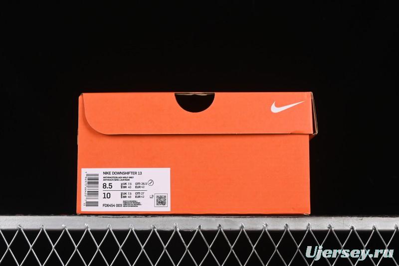 Nike Downshifter 13 Lunar Cushion Lightweight Breathable Running Shoes - FD6454-003