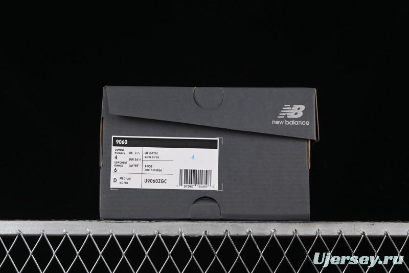 Joe Freshgoods New Balance NB9060 Collaborative Retro Casual Running Sneakers with ABZORB Cushioning - U9060ZGC