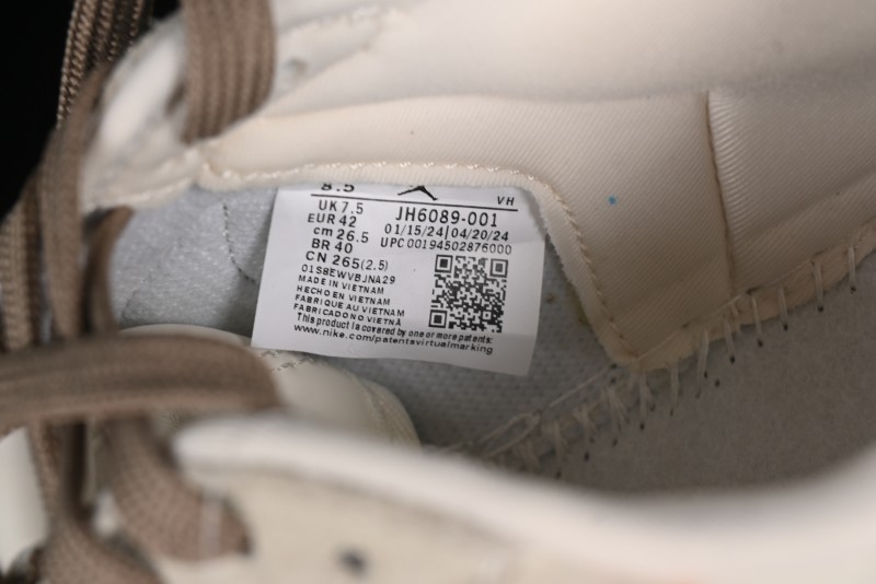 Nike Travis Scott x Fragment Design x Air Jordan 1 Low OG SP AJ1 Retro Sneakers - JH6089-001