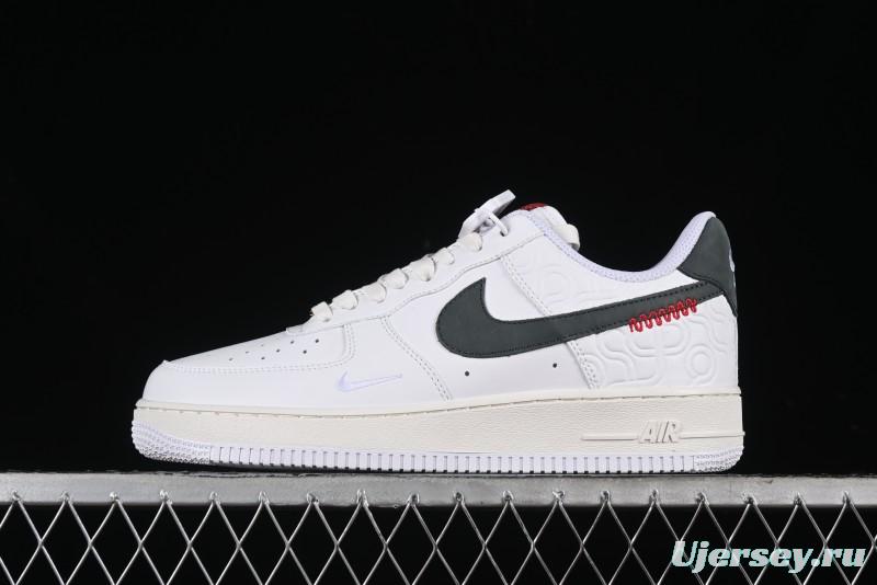 Nike Air Force 1 '07 Low Casual Sneakers with Full-Length Air Cushion - HV5979-130