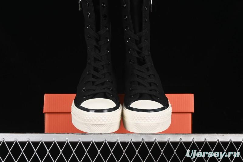Converse Chuck 70 Plus X-High Deconstructed Platform Sneakers - A10361C