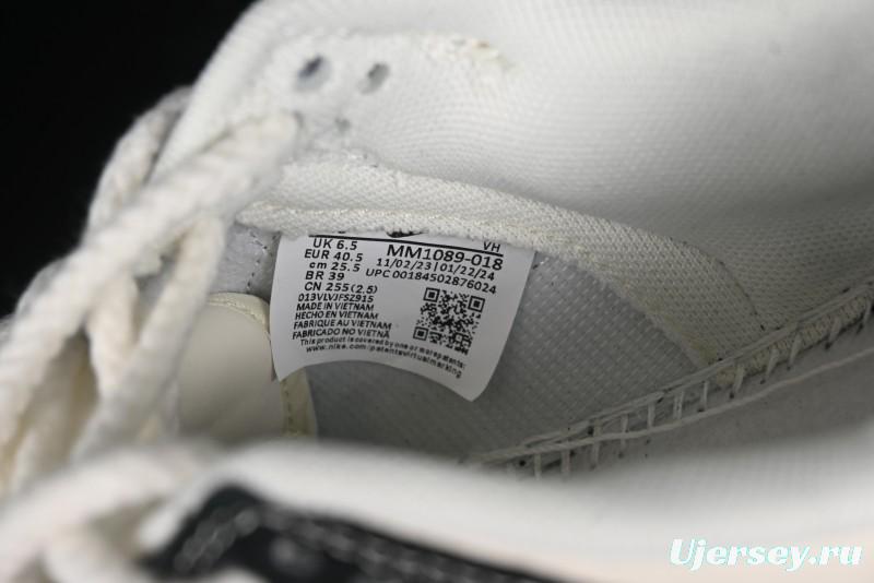 Nike SB Dunk Low Stussy Collaboration - Black White Marking Line Anniversary High-End Custom Low-Top Casual Sneakers - BB9898-008