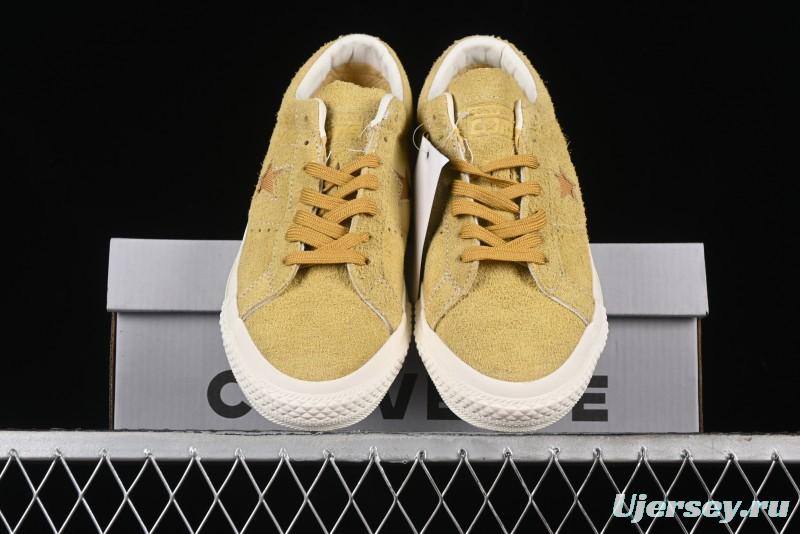 Converse One Star Pro Retro Skate Shoes in Yellow - A04158C