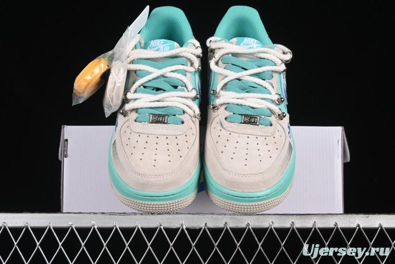 Nike Air Force 1 '07 Low x Stitch Casual Lace-Up Sneakers - DZ1328-222