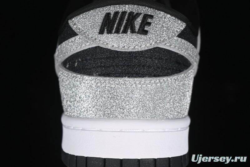 Nike SB Dunk Low Black Reverse Starry Sky Anniversary High-End Custom Low-Top Casual Skate Shoes - KK1333-003