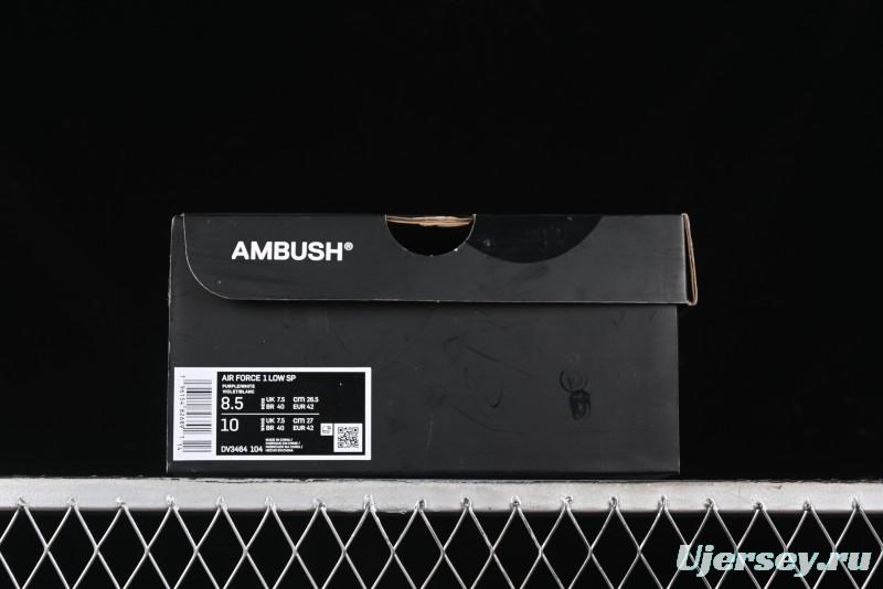 Nike Air Force 1'07 Low Casual Sneakers Ambush Collaboration - DV3464-104