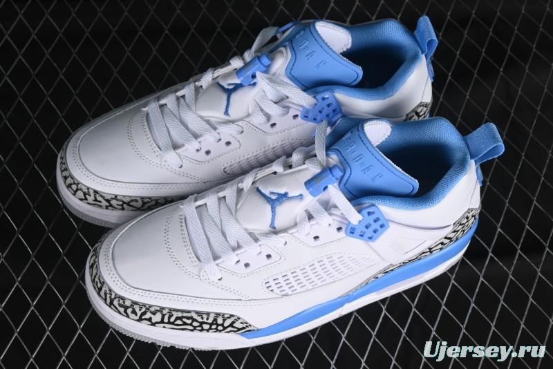 Nike Jordan Spizike Low AJ Hybrid Design Sneakers with Cracked Leather and Multi-Element Fusion - FQ1759-141