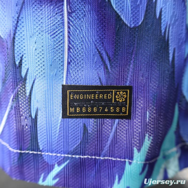 Player Version 2025 Japan NA ZHA Navy Blue with Dragon Jersey