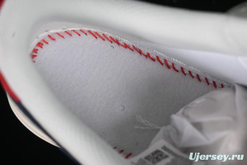 Nike Air Force 1 '07 Low The North Face Collaboration - White Blue Red Casual Sneakers - XZ6188-016