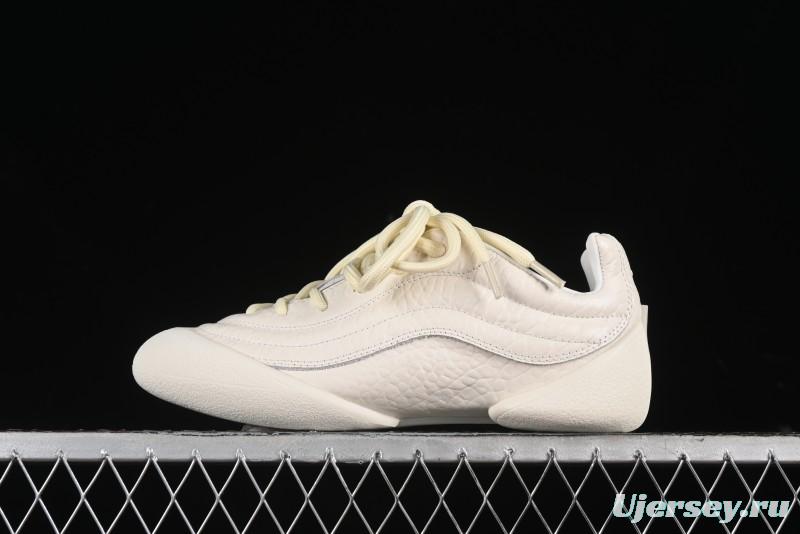 Alexander McQueen Flexion Retro Sneakers in Off-White with Anatomical Design and Split Sole - 2024s