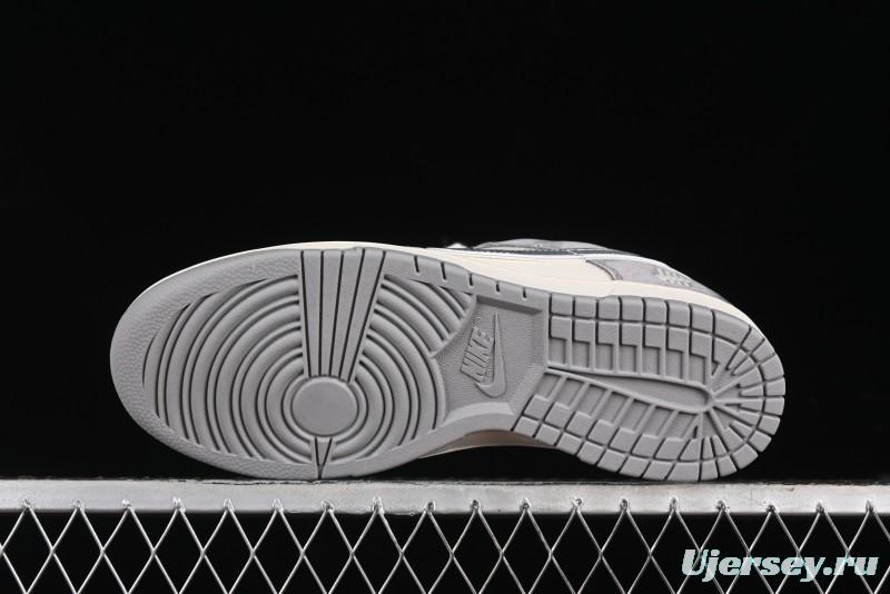 Nike SB Dunk Low UN Series - Diamond Ash Hook Anniversary High-End Custom Low-Top Casual Skate Shoes - DQ1098-518