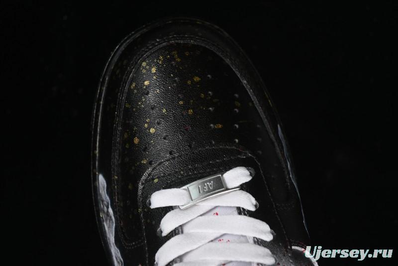 Nike Air Force 1 '07 Low Black Myth Wukong Custom Spray-Painted Gift Box Low-Top Casual Sneakers - ZH0316-045