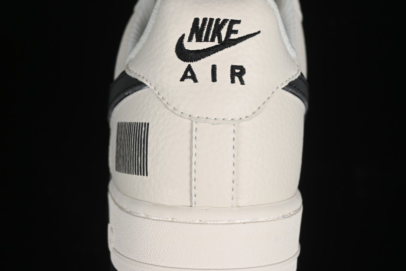 Nike Air Force 1 '07 Low QR Code Black Star Sneakers - CU1836-962