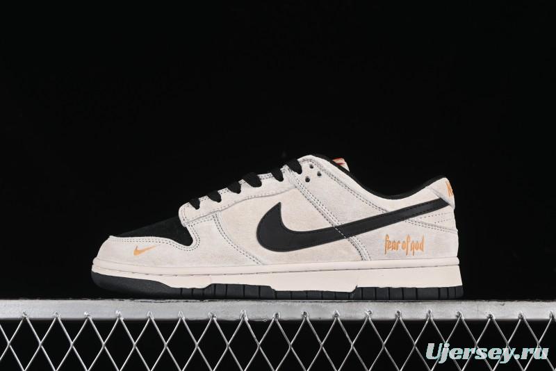 Nike SB Dunk Low FOG Collaboration - Anniversary High-End Custom Low-Top Casual Skate Shoes - KK1688-088