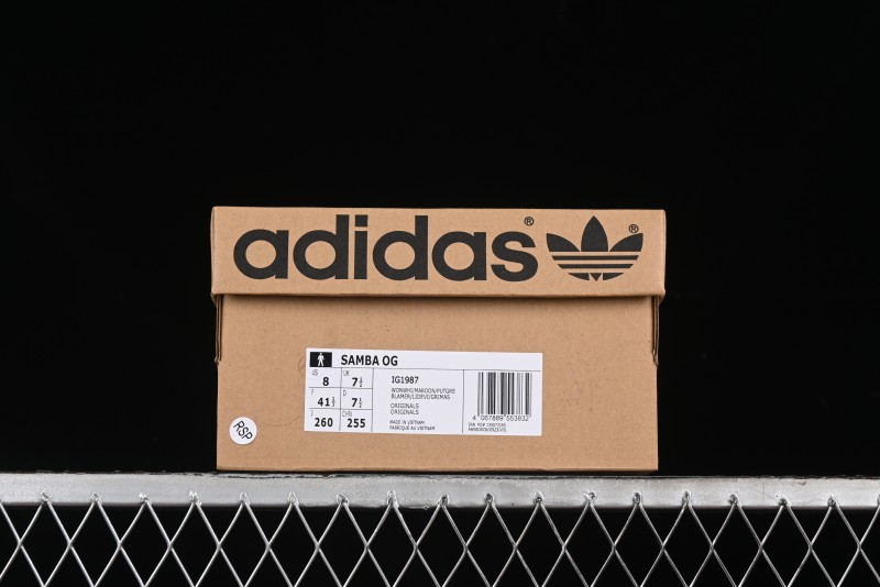 Adidas Originals Samba OG Retro Casual Sneakers - IG1987