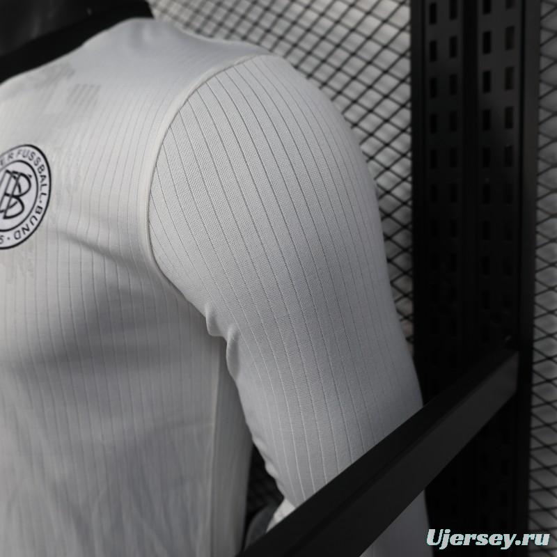 Player Version 2025 Germany Home Long Sleeve 125Th Anniversary Jersey