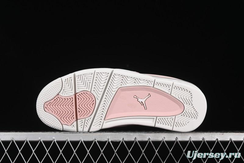 Nike Air Jordan 4 Remastered Retro Basketball Shoes in Black Grey - FQ7940-600