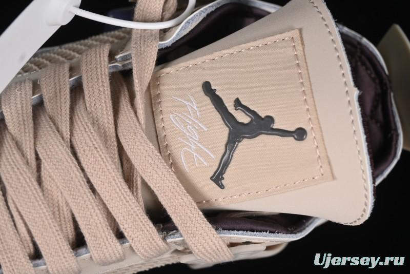 Nike A Ma Maniere x Air Jordan 4 Retro "Fossil Stone" - FZ4810-200