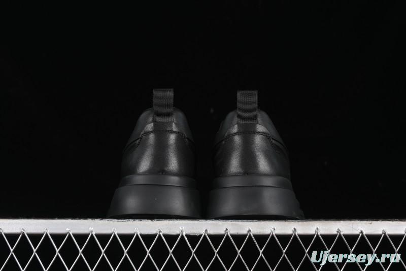 Ecco Street ACE Series Autumn New Retro Fashion Genuine Leather Platform Casual Sneakers - 63336101001