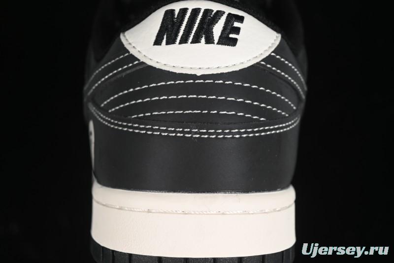 Nike SB Dunk Low BAPE Collaboration Anniversary Edition - White Grey Black Low Top Casual Skate Shoes - BB8969-007