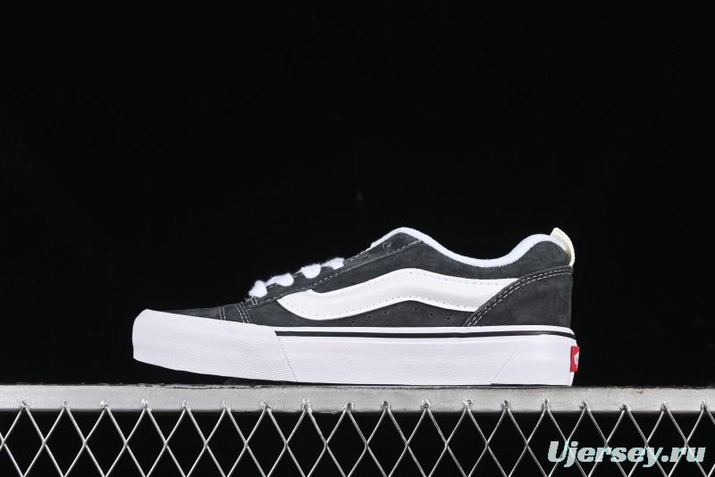 Vans Classics Knu Skool Full-Grain Leather Retro Sneakers - VN000CS0BGF