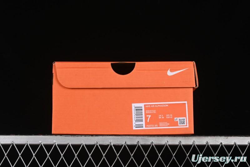 Nike Air Alphazoom Breathable Lightweight Mesh Running Shoes with Cushioned Support - FD2722-161