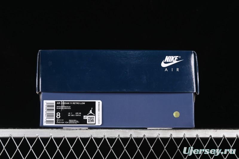 Nike Air Jordan 11 Low "Diffused Blue" Basketball Shoes - FV5104-104