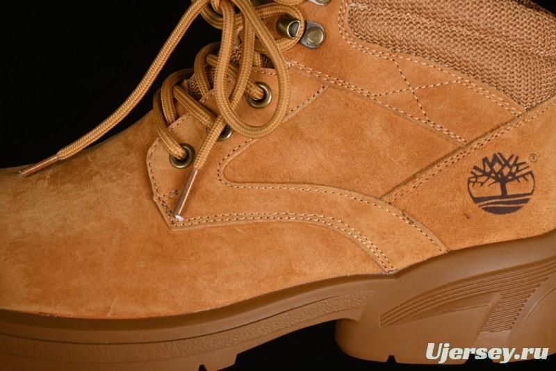 Timberland Outdoor Mid-Top Casual Yellow Boots - TB10088YELLOW