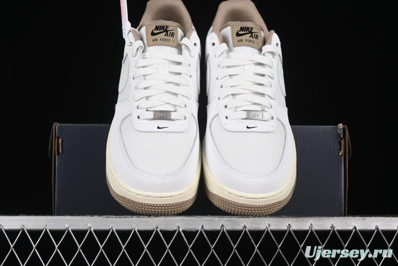 Nike Air Force 1 '07 Low Casual Sneakers with Full-Length Air Cushion - FZ5225-100